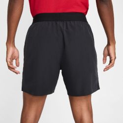 NIKE Court Advantage Dri-FIT 6" Tennisshorts Herren 010 - black/white S