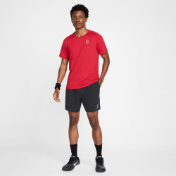 NIKE Court Advantage Dri-FIT 6" Tennisshorts Herren 010 - black/white S