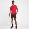 NIKE Court Advantage Dri-FIT 6" Tennisshorts Herren 010 - black/white S