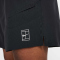 NIKE Court Advantage Dri-FIT 6" Tennisshorts Herren 010 - black/white L