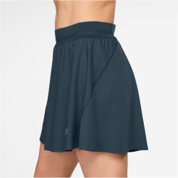 NIKE Court Ace Advantage Dri-FIT High-Waist Tennisrock Damen 478 - armory navy/armory navy M