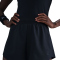 NIKE Court Ace Advantage Dri-FIT High-Waist Tennisshorts Damen 010 - black/black S