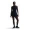 NIKE Court Ace Advantage Dri-FIT High-Waist Tennisshorts Damen 010 - black/black S