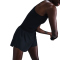 NIKE Court Ace Advantage Dri-FIT High-Waist Tennisshorts Damen 010 - black/black S