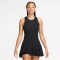 NIKE Court Advantage Dri-FIT Tennis Tanktop Damen 010 - black/black L