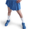 NIKE Court Ace Advantage High-Waist Falten-Tennisrock Damen 402 - star blue/star blue L