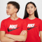 NIKE Sportswear T-Shirt Kinder 657 - university red S (128-137 cm)