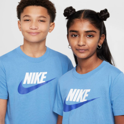 NIKE Sportswear T-Shirt Kinder 410 - blue beyond L (147-158 cm)