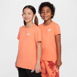NIKE Sportswear T-Shirt Kinder 643 - lt wild mango L...