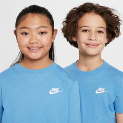 NIKE Sportswear T-Shirt Kinder 415 - blue beyond S...