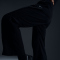 NIKE Windrunner High-Waist Woven Jogginghose Damen 010 - black/white XS