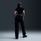 NIKE Windrunner High-Waist Woven Jogginghose Damen 010 - black/white XS