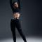 NIKE Pro Sculpt High-Waist Leggings Damen 010 - black/white S