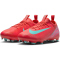 NIKE Jr. Mercurial Vapor 16 Academy FG/MG Fußballschuhe Kinder 800 - ember glow/aurora green 32
