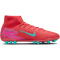 NIKE Mercurial Superfly 10 Academy AG Fußballschuhe Herren 800 - ember glow/aurora green 39