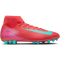 NIKE Mercurial Superfly 10 Academy AG Fußballschuhe Herren 800 - ember glow/aurora green 39