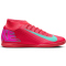 NIKE Mercurial Superfly 10 Club IC Fußballschuhe Herren 800 - ember glow/aurora green 47