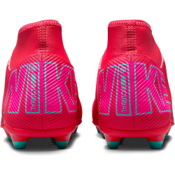 NIKE Mercurial Superfly 10 Club FG/MG Fußballschuhe Herren 800 - ember glow/aurora green 45