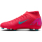 NIKE Mercurial Superfly 10 Club FG/MG Fußballschuhe Herren 800 - ember glow/aurora green 45