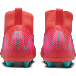 NIKE Jr. Mercurial Superfly 10 Academy AG Fußballschuhe Kinder 800 - ember glow/aurora green 34