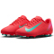 NIKE Jr. Mercurial Vapor 16 Club FG/MG Fußballschuhe Kinder 800 - ember glow/aurora green 36.5