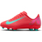 NIKE Jr. Mercurial Vapor 16 Club FG/MG Fußballschuhe Kinder 800 - ember glow/aurora green 36.5