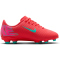 NIKE Jr. Mercurial Vapor 16 Club FG/MG Fußballschuhe Kinder 800 - ember glow/aurora green 36.5
