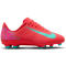 NIKE Jr. Mercurial Vapor 16 Club FG/MG Fußballschuhe Kinder 800 - ember glow/aurora green 36.5