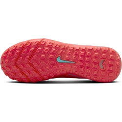 NIKE Jr. Mercurial Vapor 16 Academy TF Multinocken-Fußballschuhe Kinder 800 - ember glow/aurora green 33