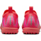 NIKE Jr. Mercurial Vapor 16 Academy TF Multinocken-Fußballschuhe Kinder 800 - ember glow/aurora green 33