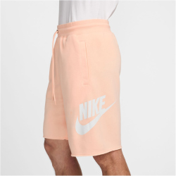 NIKE Club Alumni Fitnessshorts Herren 664 - washed coral/washed coral/white M