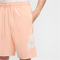 NIKE Club Alumni Fitnessshorts Herren 664 - washed coral/washed coral/white M