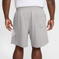 NIKE Club Alumni Fitnessshorts Herren 063 - dk grey heather/lt smoke grey/white XS