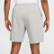 NIKE Club Alumni Fitnessshorts Herren 063 - dk grey heather/lt smoke grey/white S