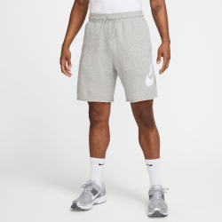NIKE Club Alumni Fitnessshorts Herren 063 - dk grey heather/lt smoke grey/white M