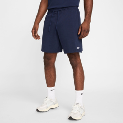 NIKE Club Knit Sweatshorts Herren 451 - obsidian/white S