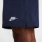 NIKE Club Knit Sweatshorts Herren 451 - obsidian/white S