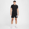 NIKE Court Heritage Tennis Poloshirt Herren 010 - black/white S