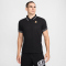NIKE Court Heritage Tennis Poloshirt Herren 010 - black/white M