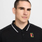 NIKE Court Heritage Tennis Poloshirt Herren 010 - black/white M