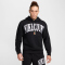 NIKECourt Heritage Dri-FIT Fleece Tennis Hoodie Herren 010 - black/white/flat pewter S