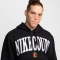 NIKECourt Heritage Dri-FIT Fleece Tennis Hoodie Herren 010 - black/white/flat pewter S