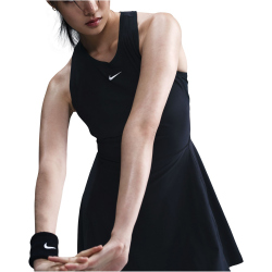 NIKE Victory Dri-FIT Tennis Kleid Damen 010 - black/white S