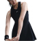 NIKE Victory Dri-FIT Tennis Kleid Damen 010 - black/white S