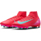 NIKE Mercurial Superfly 10 Academy FG/MG Fußballschuhe Herren 800 - ember glow/aurora green 36.5