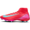 NIKE Mercurial Superfly 10 Academy FG/MG Fußballschuhe Herren 800 - ember glow/aurora green 36.5