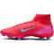 NIKE Mercurial Superfly 10 Academy FG/MG Fußballschuhe Herren 800 - ember glow/aurora green 36.5