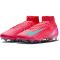 NIKE Mercurial Superfly 10 Elite FG Fußballschuhe Herren 800 - ember glow/aurora green 44.5