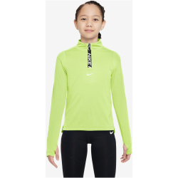 NIKE Dri-FIT 1/2-Zip Langarmshirt Mädchen 736 - lt...