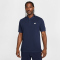 NIKE Club Poloshirt Herren 451 - obsidian/white XS